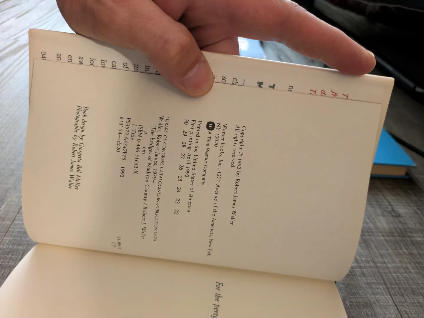 The Bridges of Madison County Book 1st Edition image indicator(3)