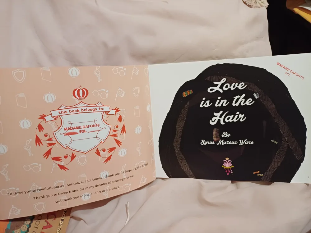 #freecycle book: Love is in the Hair by Cyrus Marcus Ware image indicator(3)