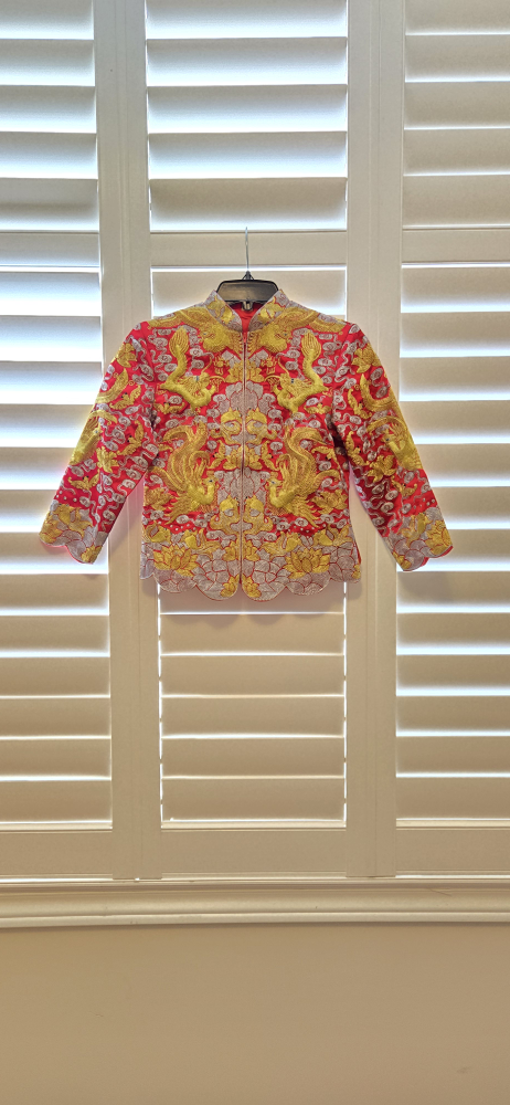 Traditional Chinese Tea Ceremony Wedding Dress (Qun Kwa) - photo 3