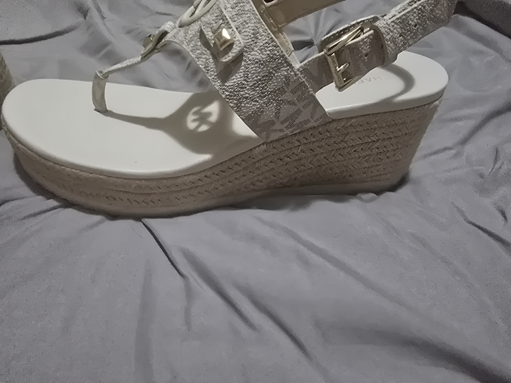Michael Kors White Wedge Sandals - photo 2