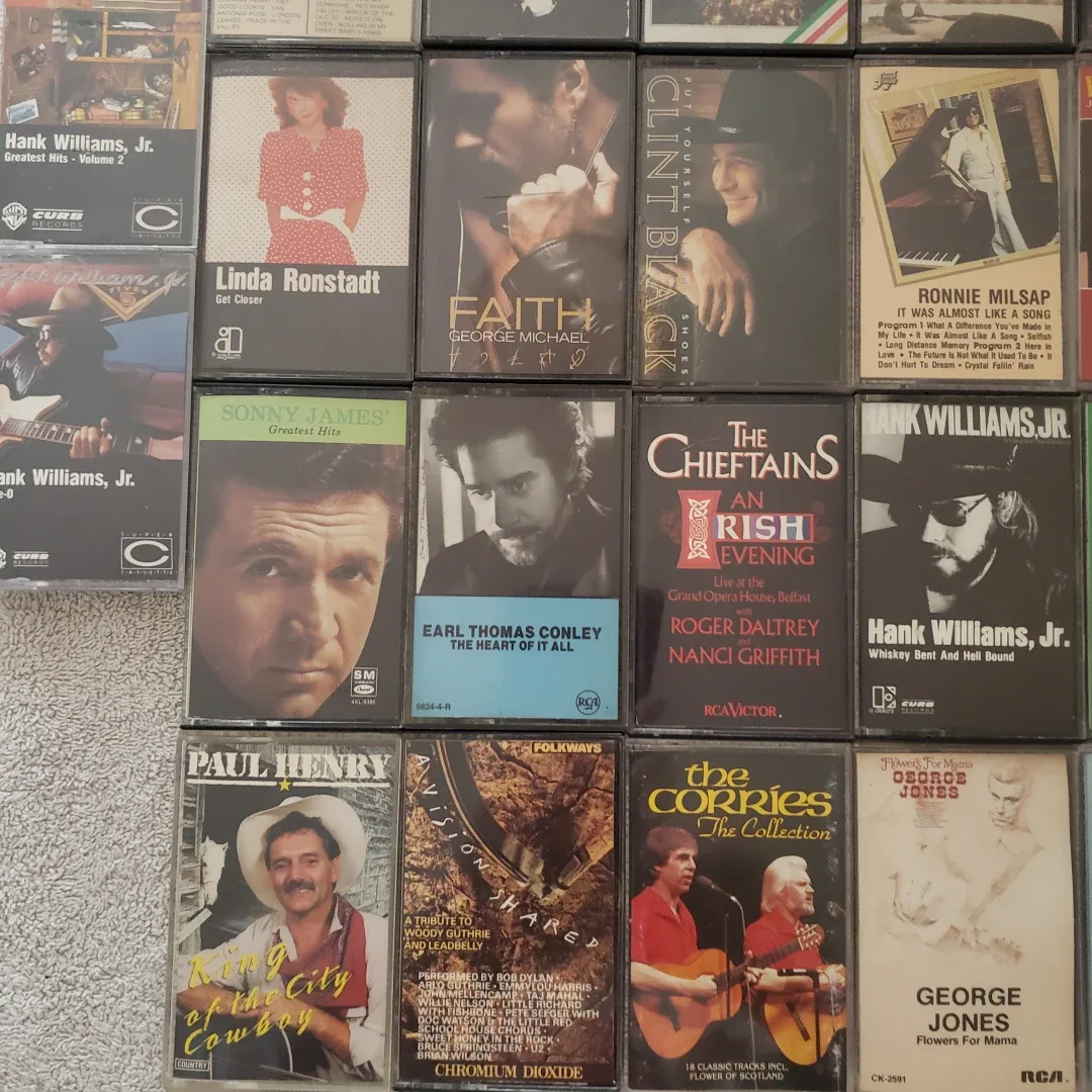 Collection of Various Cassette Tapes image indicator(7)