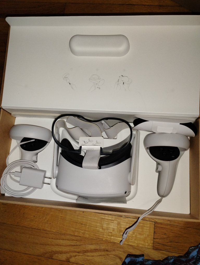 Meta Quest 2 Virtual Reality Headset - photo 2