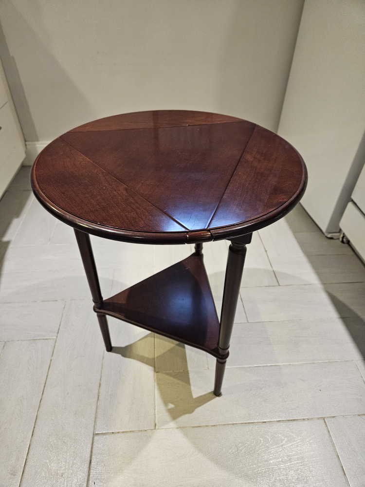 Side Table with Drop Leaf