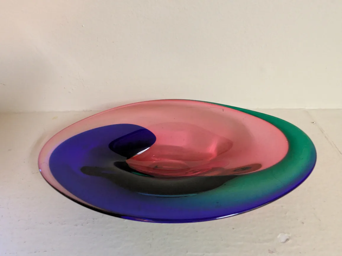 Colourful Glass Krystyna Jan Benda Bowl image indicator(2)