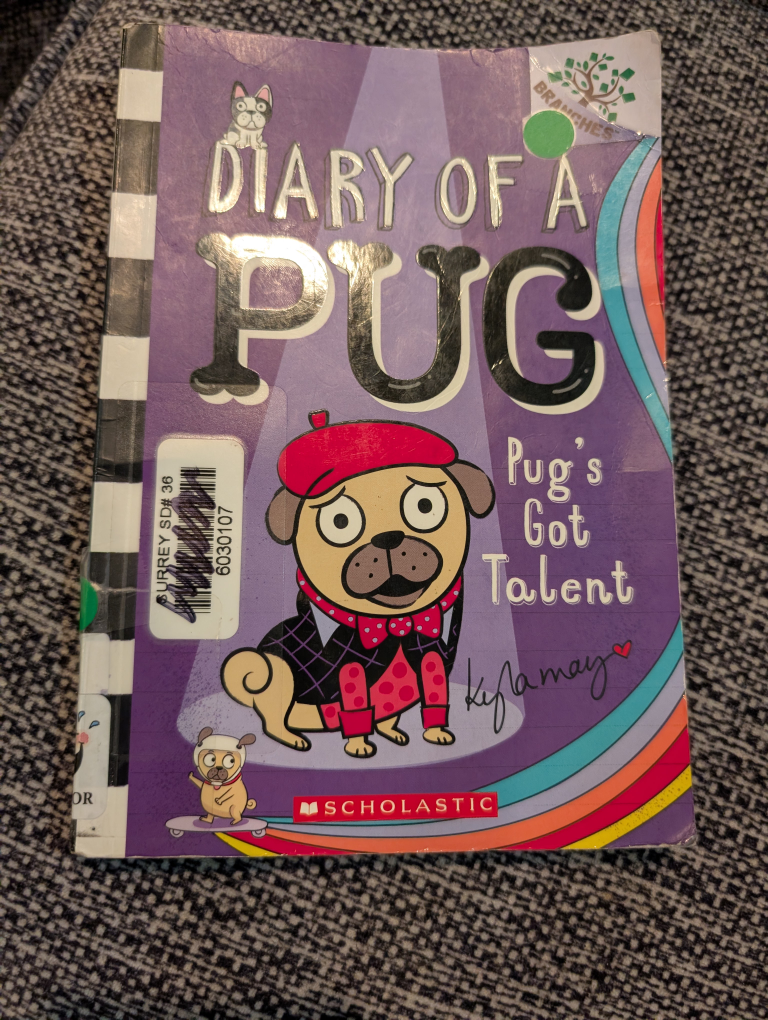 Diary of a Pug: Pug's Got Talent by Kyla May#freecycle
