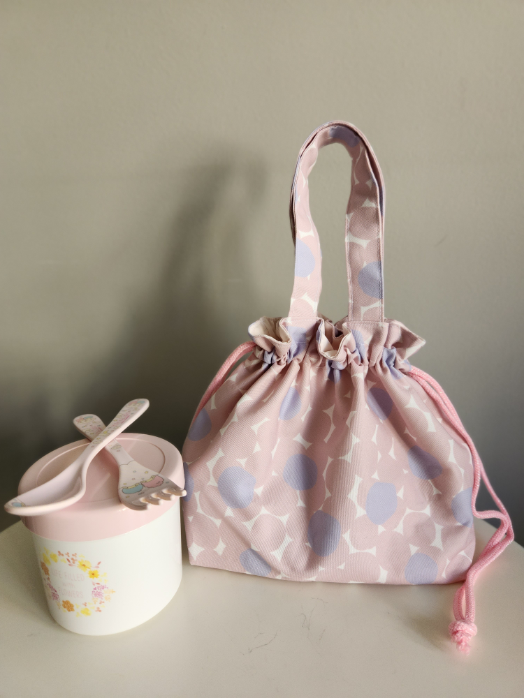 Handmade Floral Pattern Lunch Bag