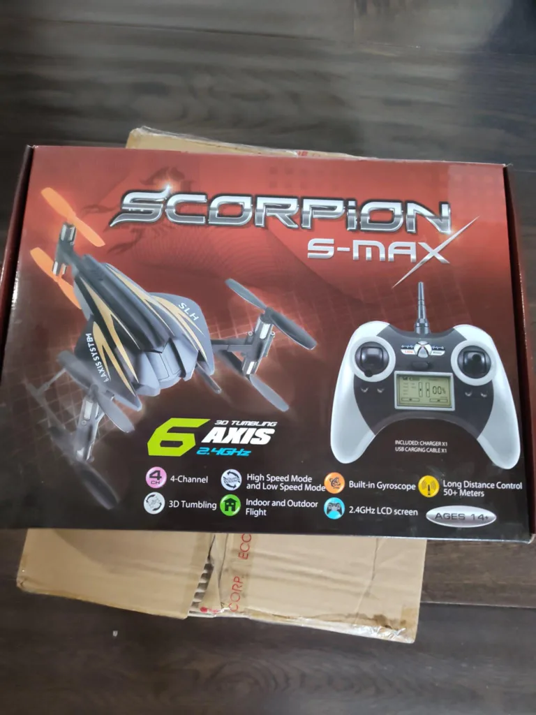 Scorpion S-MAX 6 Axis RC Drone - New in Box thumbnail