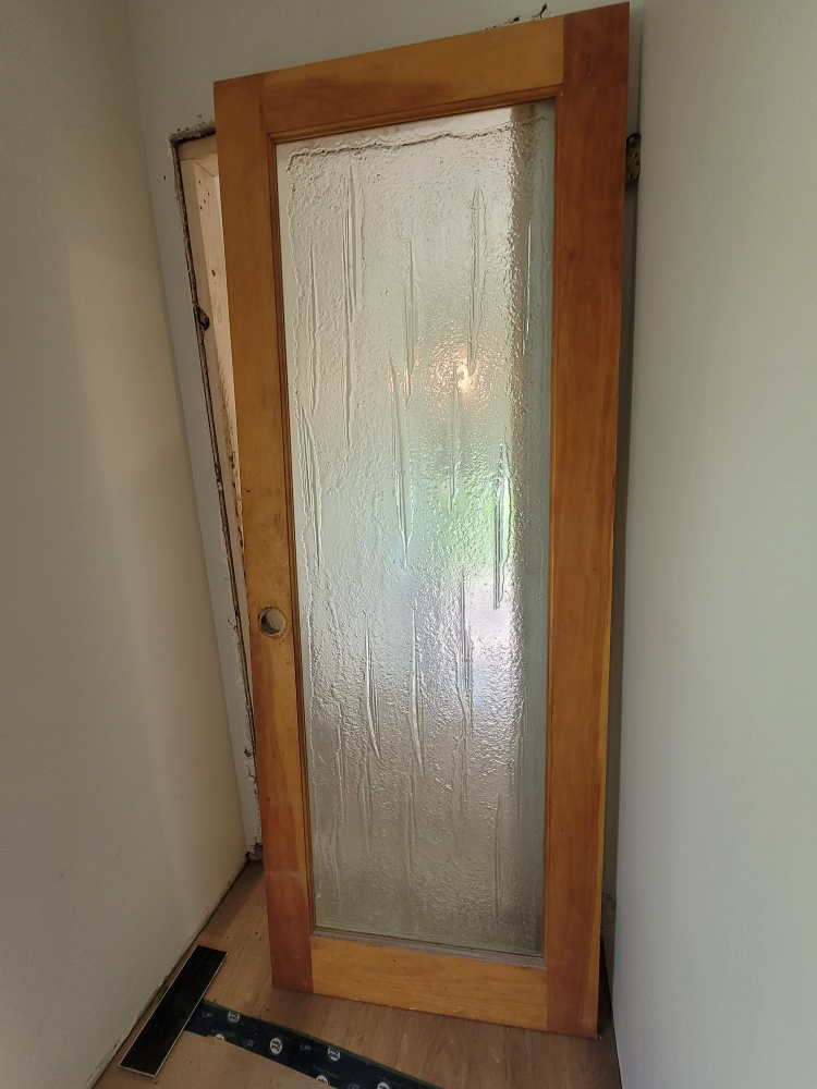 Wooden Door With Glass - photo 2