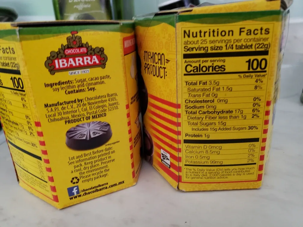 Hot Chocolate Ibarra drink tablets  💚🥕 image indicator(2)