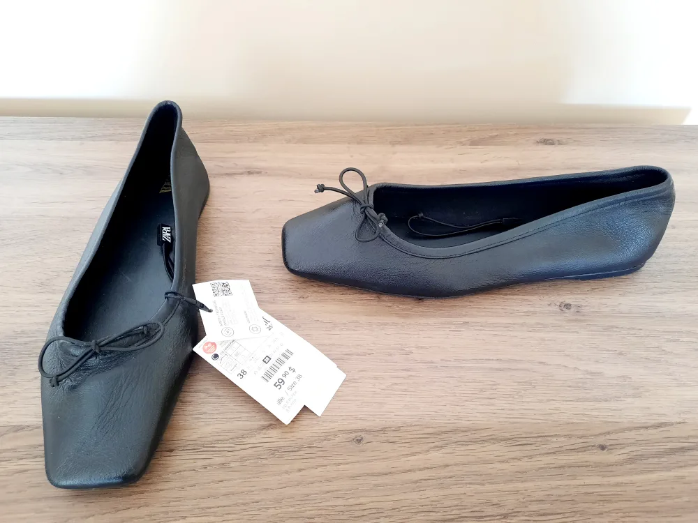 New genuine leather women's flat shoes thumbnail