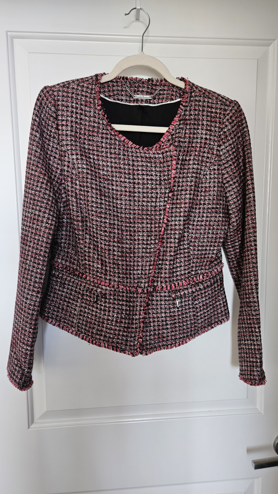 BRAND NEW - White House Black Market Tweed Jacket - Size 8