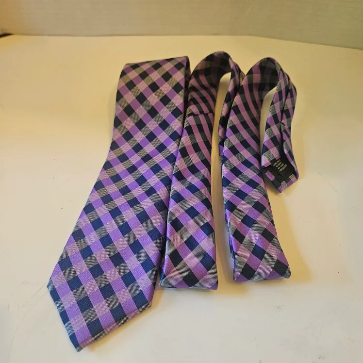 U.S. Polo Assn. Purple 100% Polyester Men’s Neck Tie thumbnail