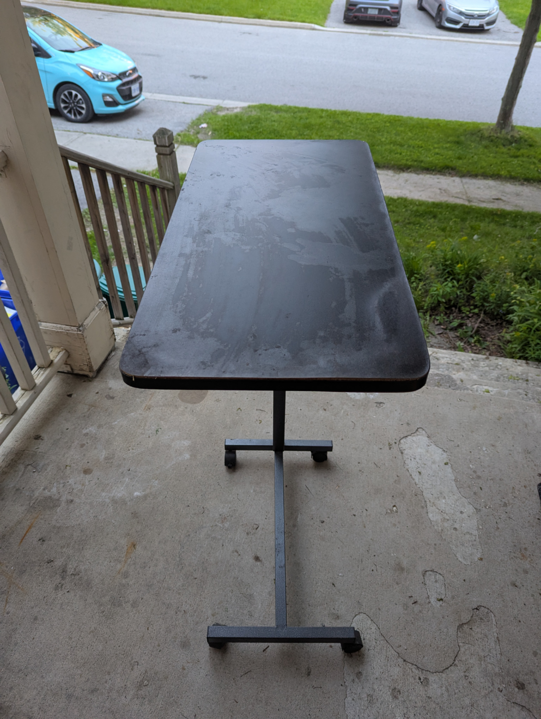 Rolling Side Table