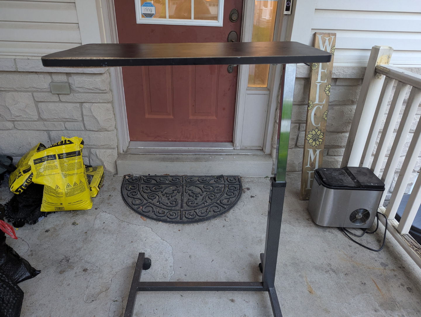 Rolling Side Table - photo 2