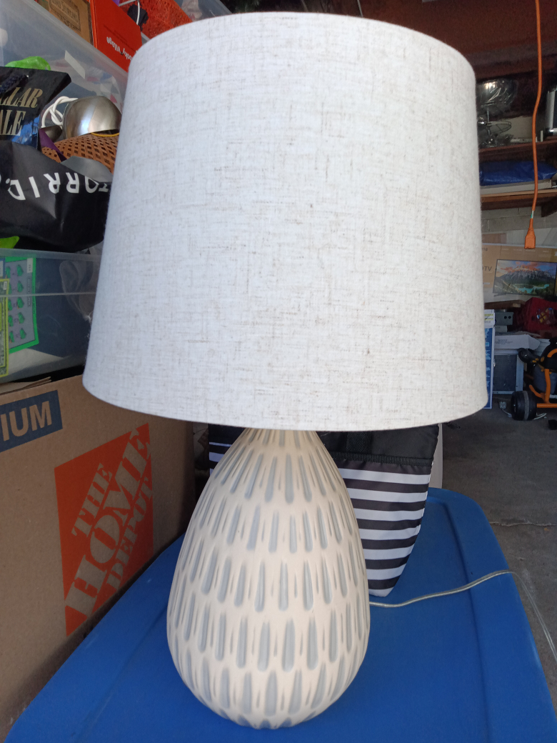 Modern Large Ceramic Table Lamp