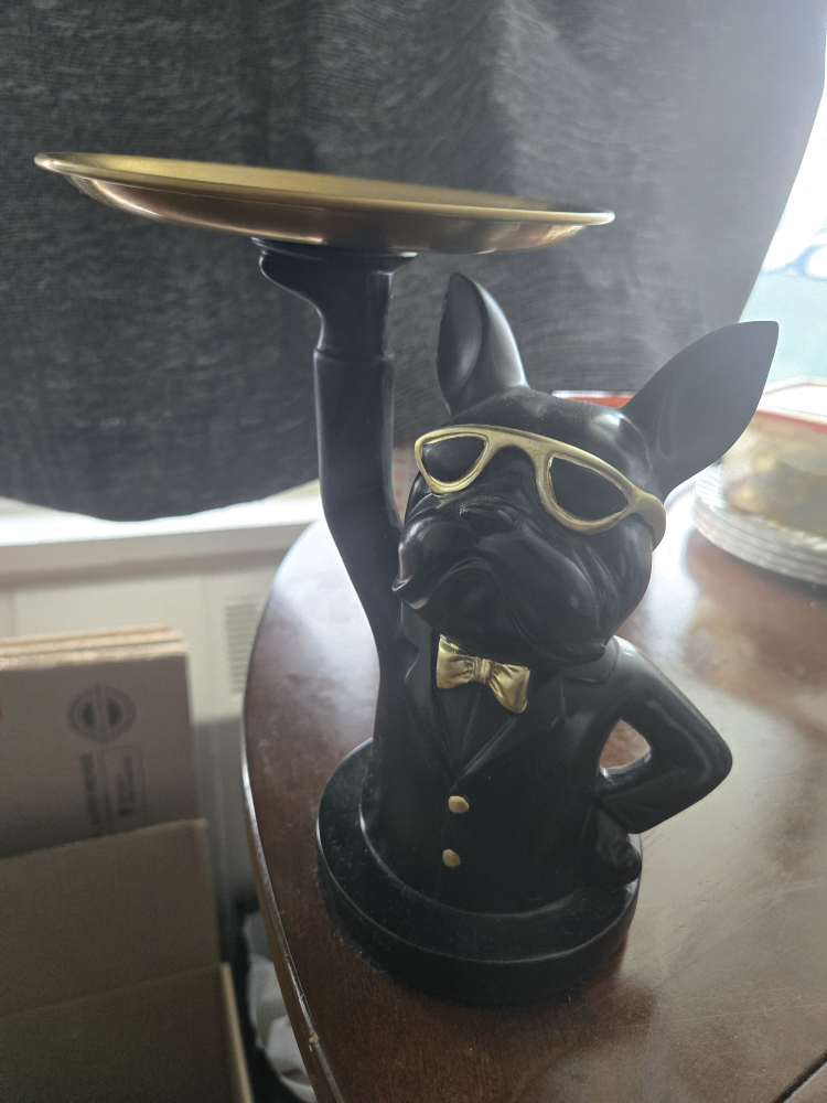 French Bulldog Decorative Tray keyholder