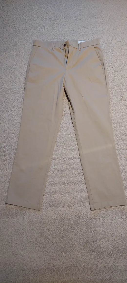 Gap cotton khaki pants thumbnail