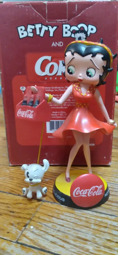 Betty Boop Coca-Cola Collectable Figurine image indicator(7)