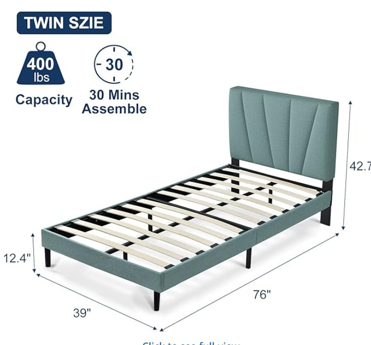 Twin Size Bed Frame - photo 2