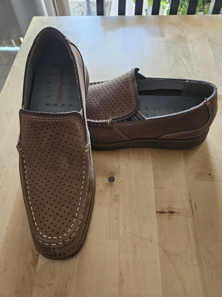 Hush Puppies Brown Leather Loafers - photo 3