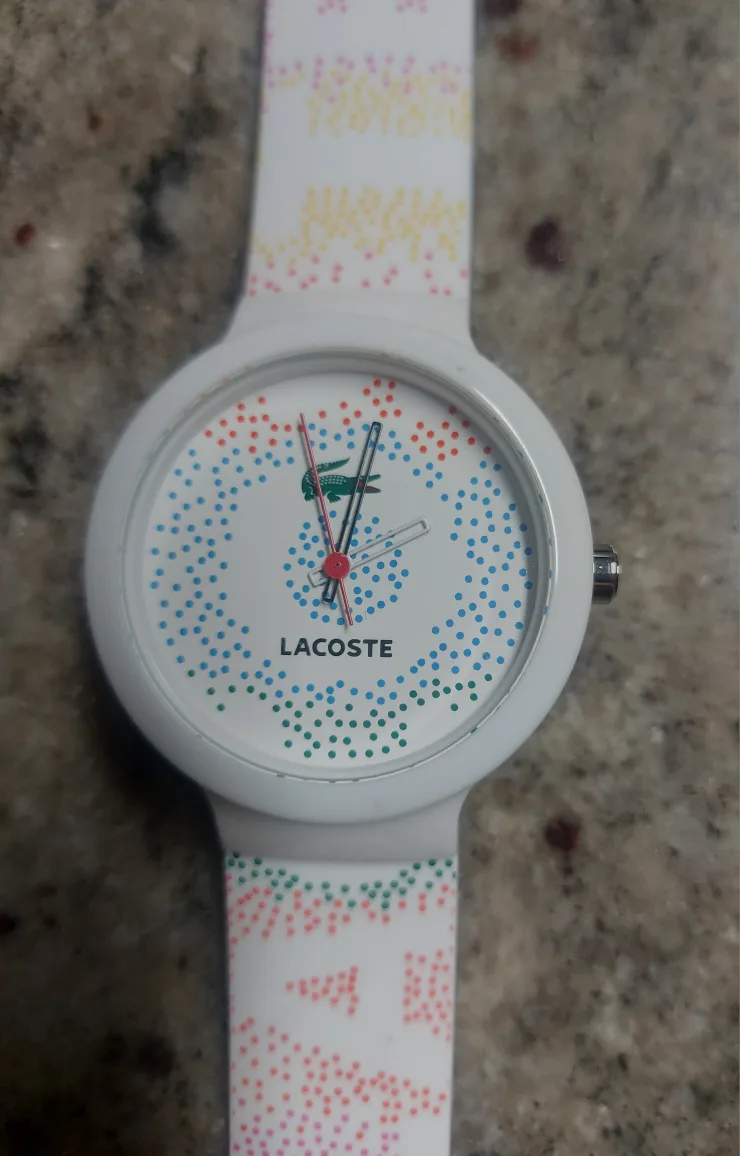 Lacoste Watch with Polka Dot Strap thumbnail