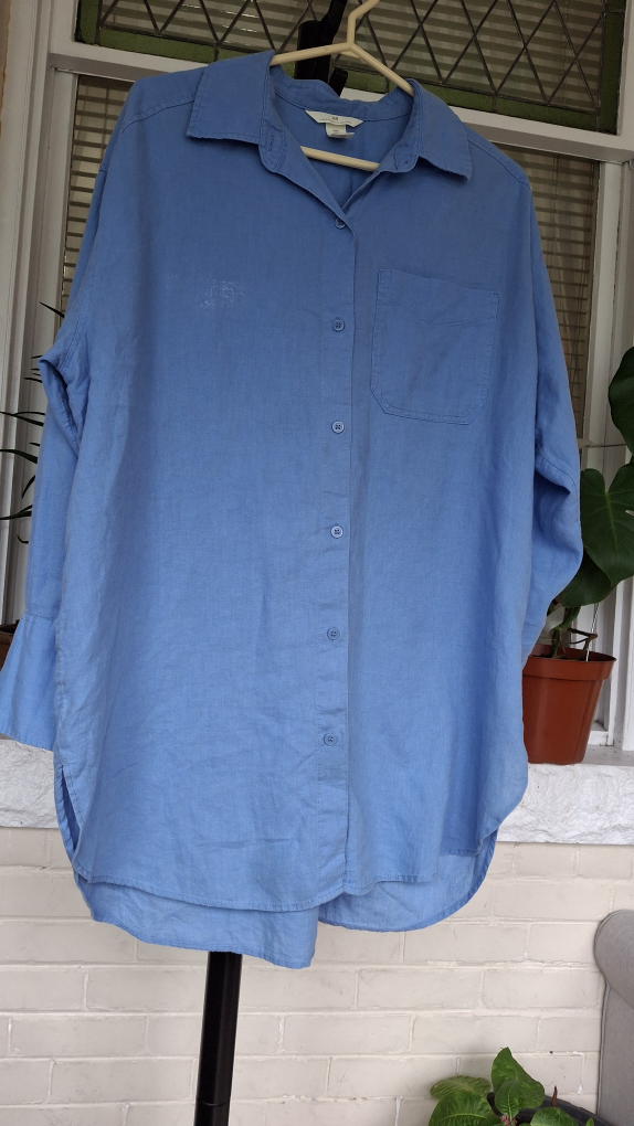 H&M Linen Blend Shirt - Size S