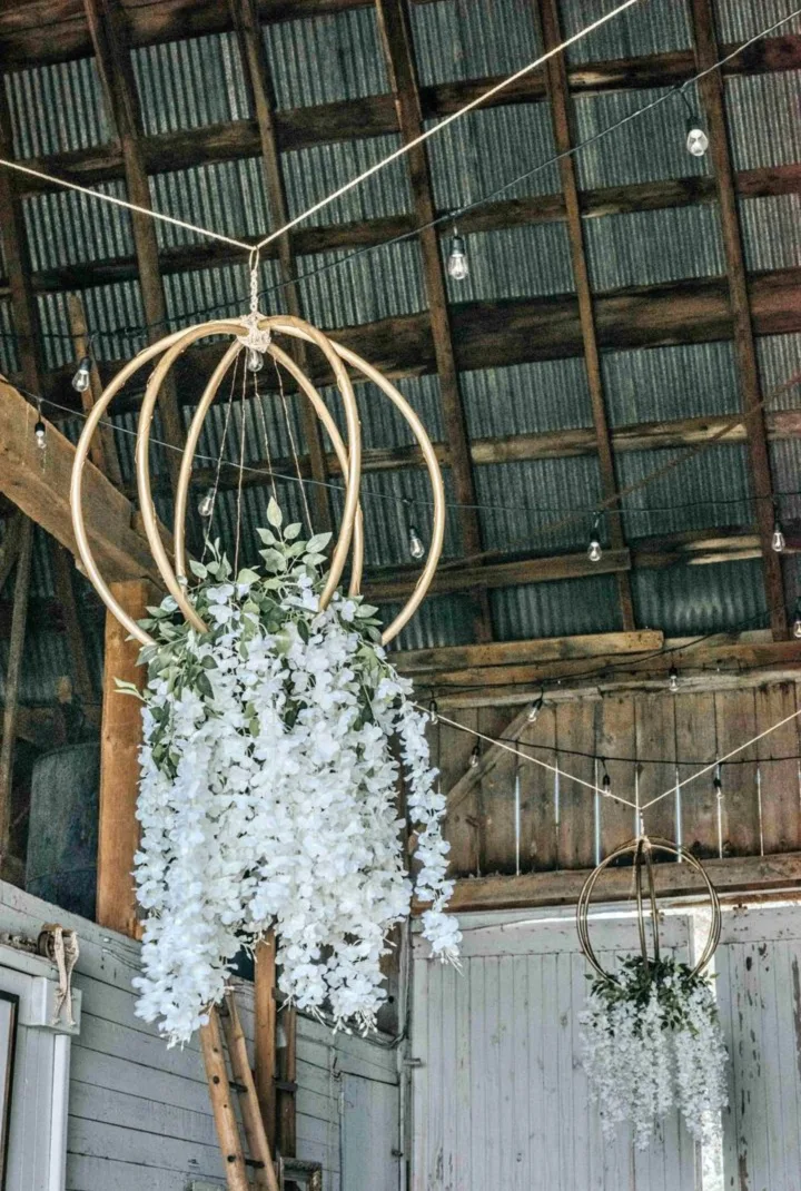 Huge collection of white florals - Event decoration / wedding image indicator(2)