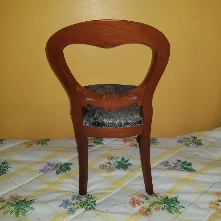 Wood reproduction Flute Leg Style Dutch Dining Chair image indicator(5)