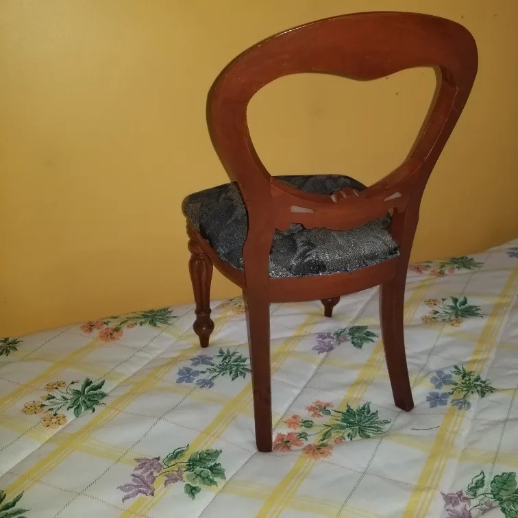 Wood reproduction Flute Leg Style Dutch Dining Chair image indicator(7)