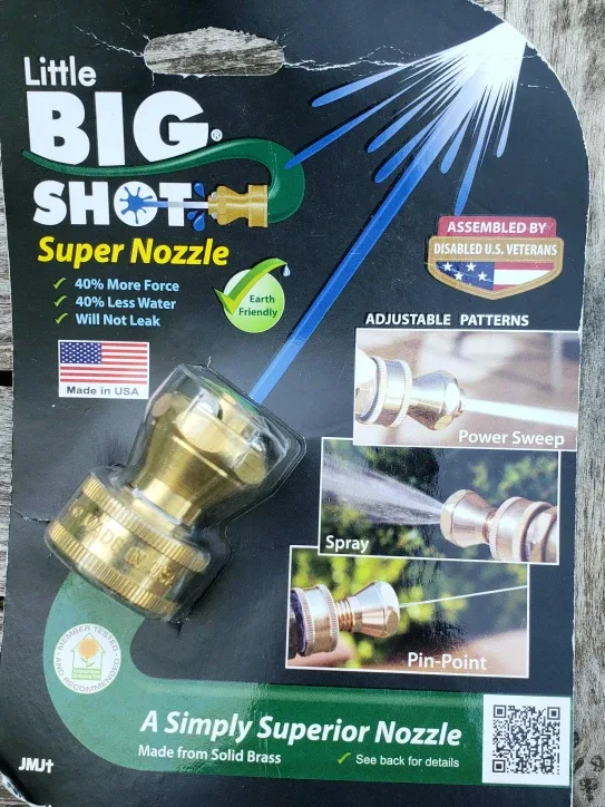 Little Big Shot Super Nozzle - Solid Brass thumbnail