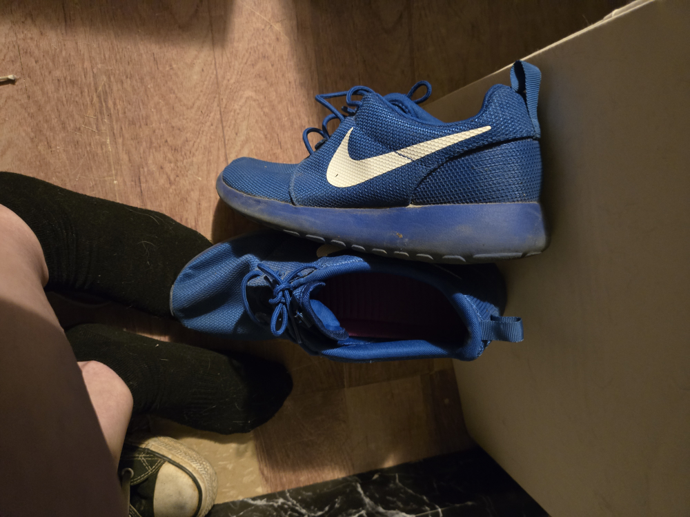 Nike Roshe Run Blue Sneakers