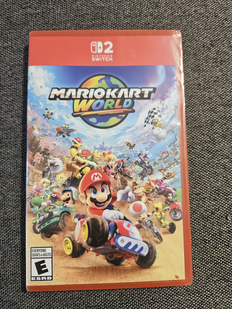 Mario Kart World Switch 2 Brand New Copy Save On Tax