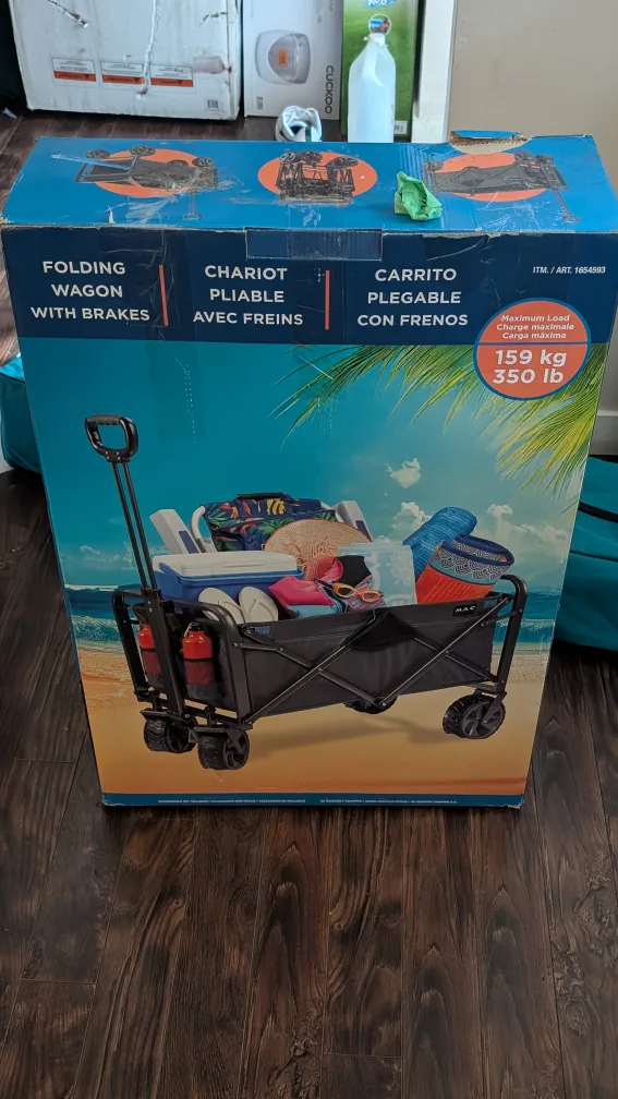 New Folding Wagon with Brakes thumbnail