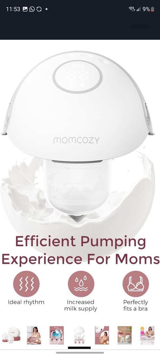New Momcozy Breast Pump Mobile Style - photo 4