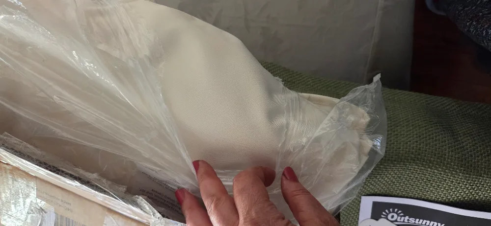 Outsunny Gazebo Conopi Replacement in Cream White image indicator(3)