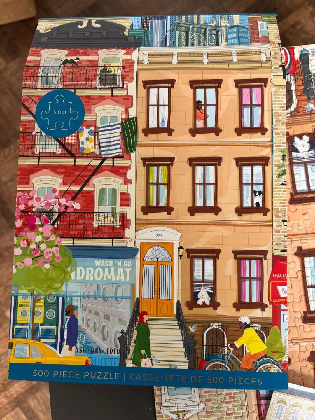 500-Piece Urban Scene Jigsaw Puzzle thumbnail