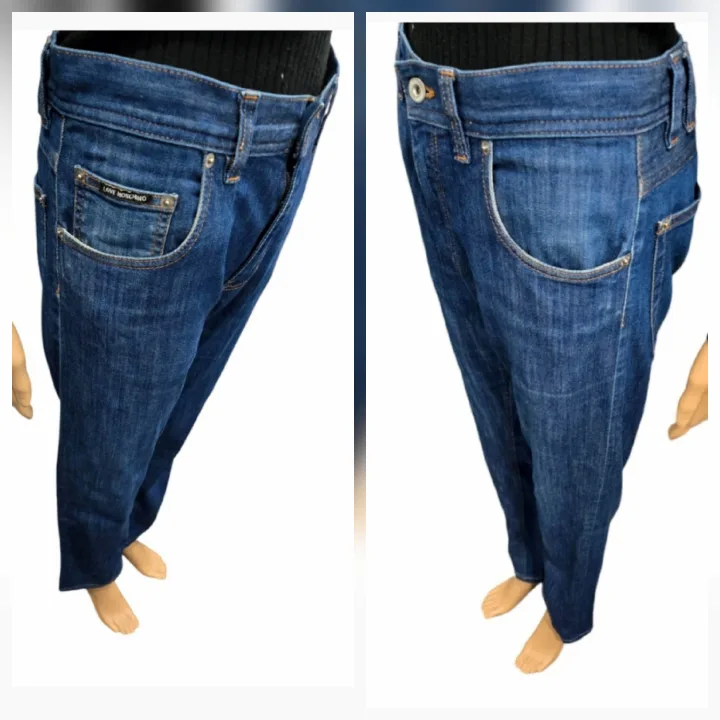 Unisex Love Moschino Mid-Rise Jeans  Size 31 image indicator(5)