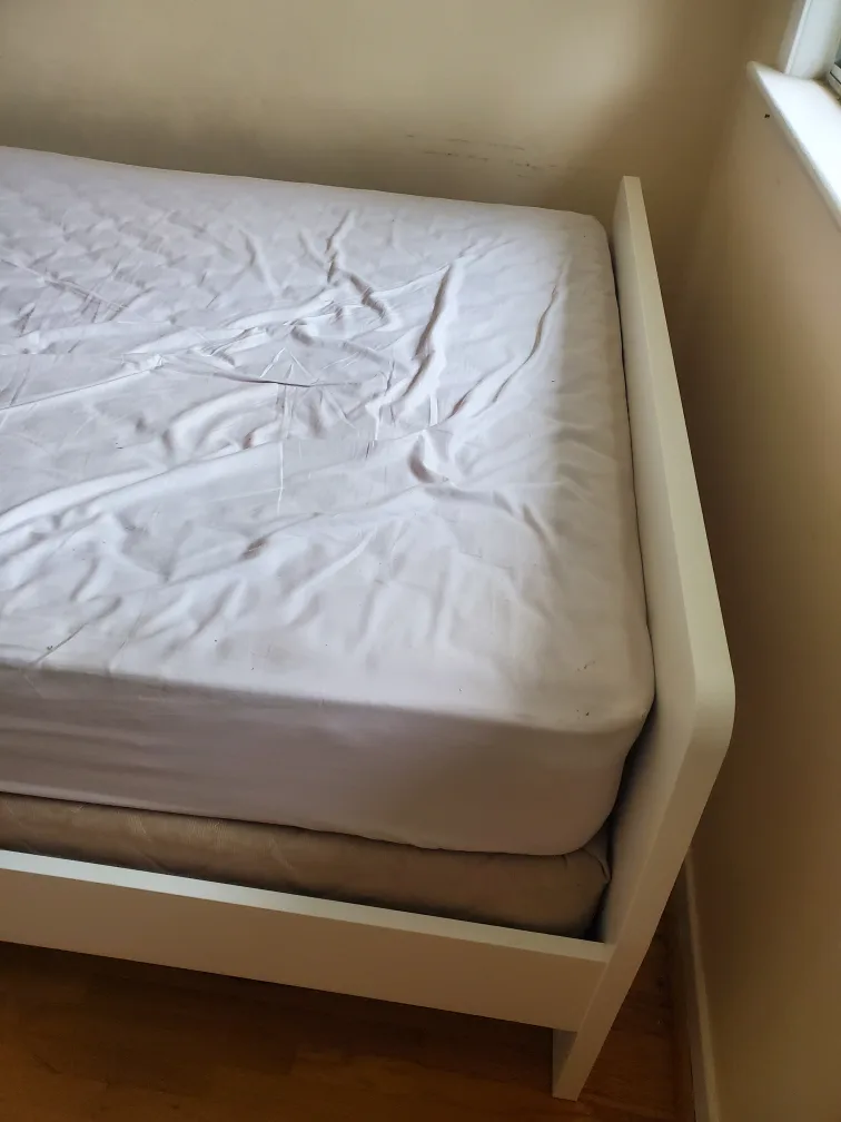 Ikea Askvoll Queen Bed Frame 💚 image indicator(4)