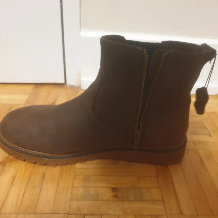 Denver Hayes Brown Ankle Boots Size 9 - photo 4