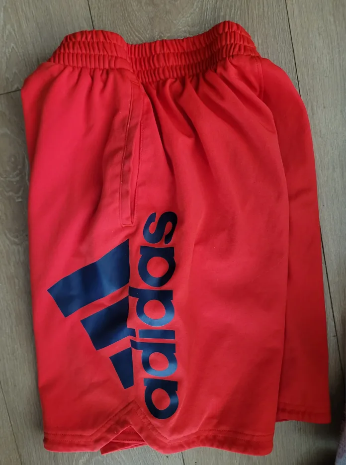 Adidas Red Shorts - Size M image indicator(2)