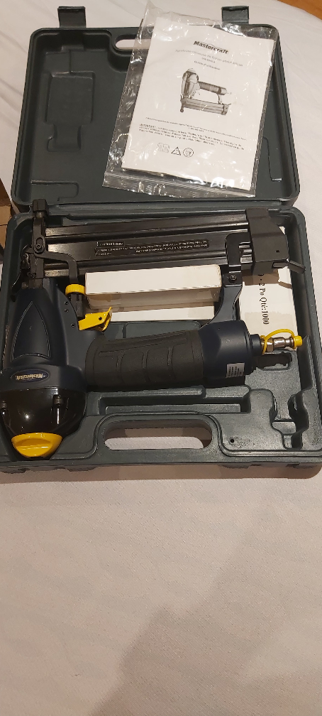 Air-powered Brad Nailer/Stapler with case - photo 2