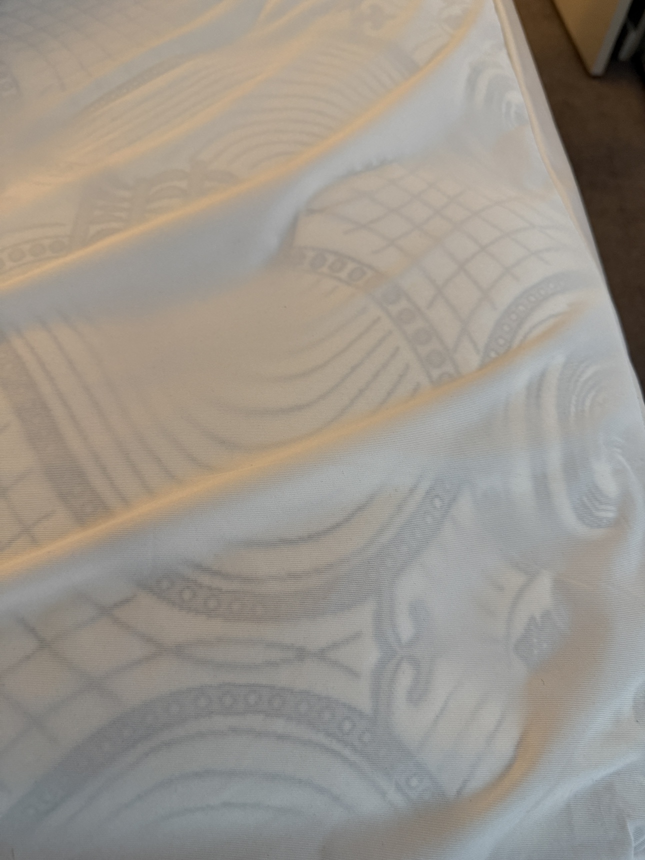 King bed frame and mattress - photo 3