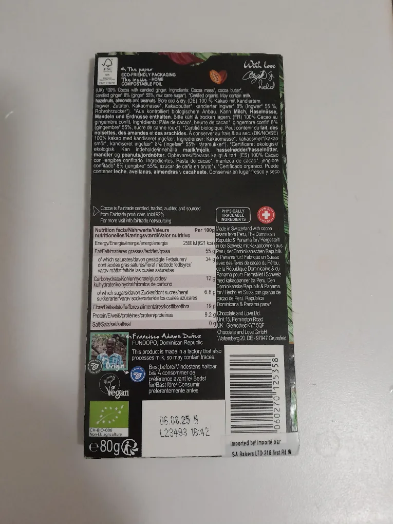 Organic chocolate image indicator(2)