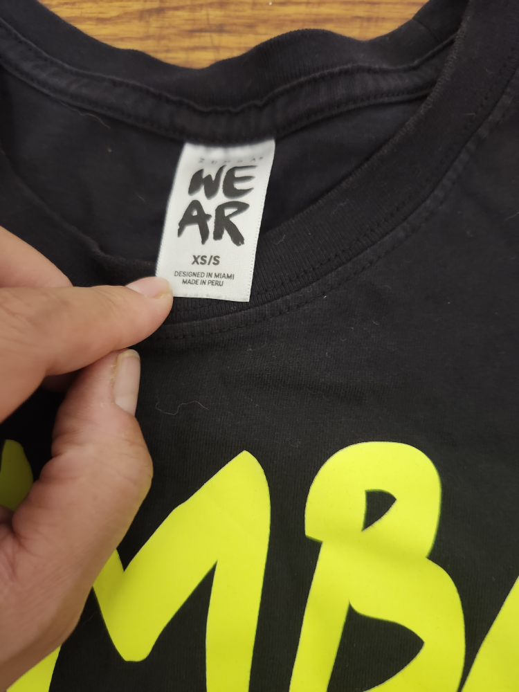 3 Zumba Wear Black Tank Top & 1 T-Shirt (XS/S) - photo 2