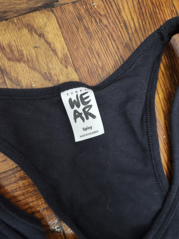 3 Zumba Wear Black Tank Top & 1 T-Shirt (XS/S) - photo 3