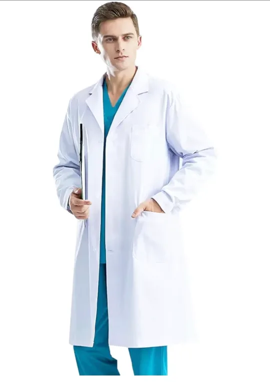 2 Brand New Lab Coats for Men, Women $20 Each Firm thumbnail