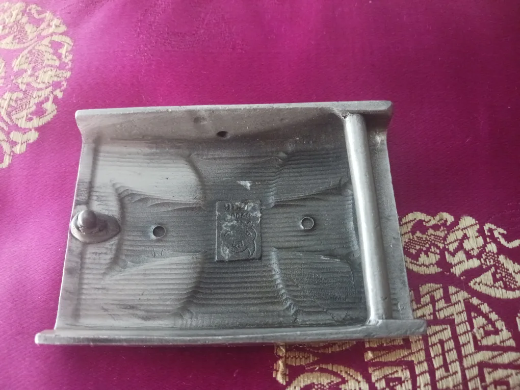 Vintage Metal Belt Buckle (Steel) image indicator(2)