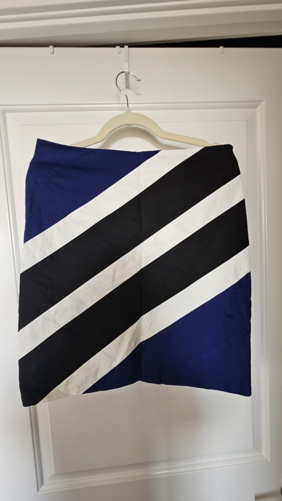 White House Black Market Striped Skirt - Medium (Size 12) - photo 3