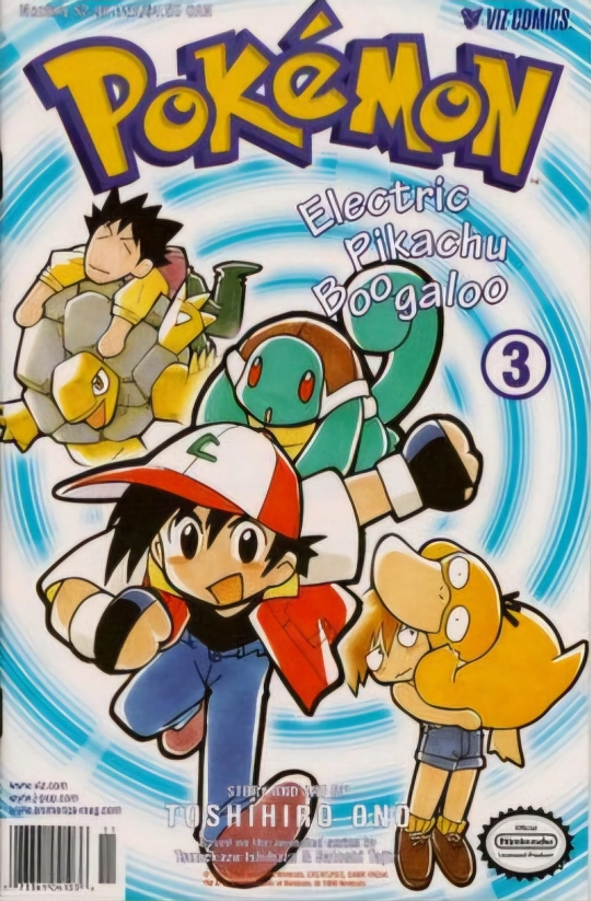 Pokemon Comics 1-4 The Electric Tale of Pikachu Nintendo 1998 - photo 4