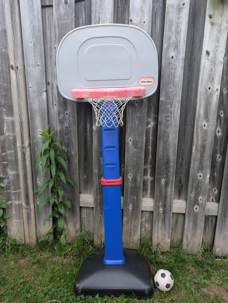 Little Tikes Slide and Basketball Set - photo 3